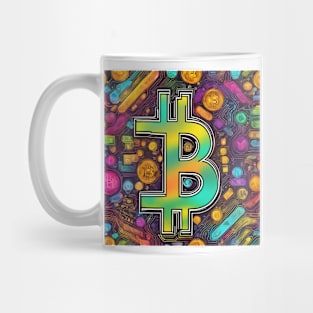 Bitcoin colorful Mug